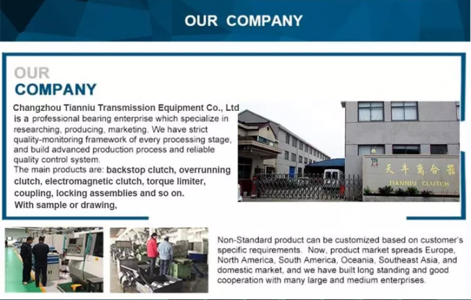 Embrague de sobrecarga Embrague de cámara de dirección única Embrague de rodillos de rodamiento de la serie GV GV80 Embrague de retención 7