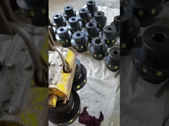 Acoplamiento flexible del eje de ciruelo con brida de mandíbula única acoplador del eje de Cnc LMD 10