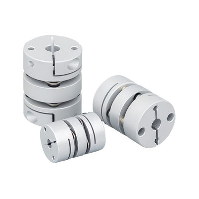 comprar Diafragma partido doble 10m m 20m m de la abrazadera del acoplamiento de eje del metal 25m m online manufacture